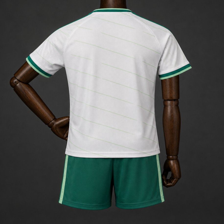 2026 Kids Northern Ireland Away White Jersey