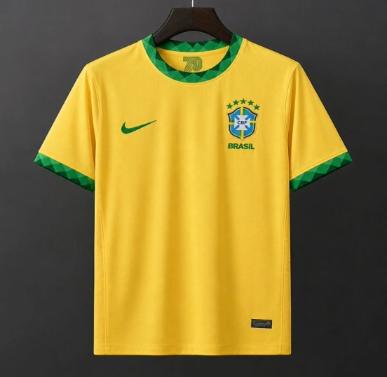 Retro 2021 Brazil Home Jersey