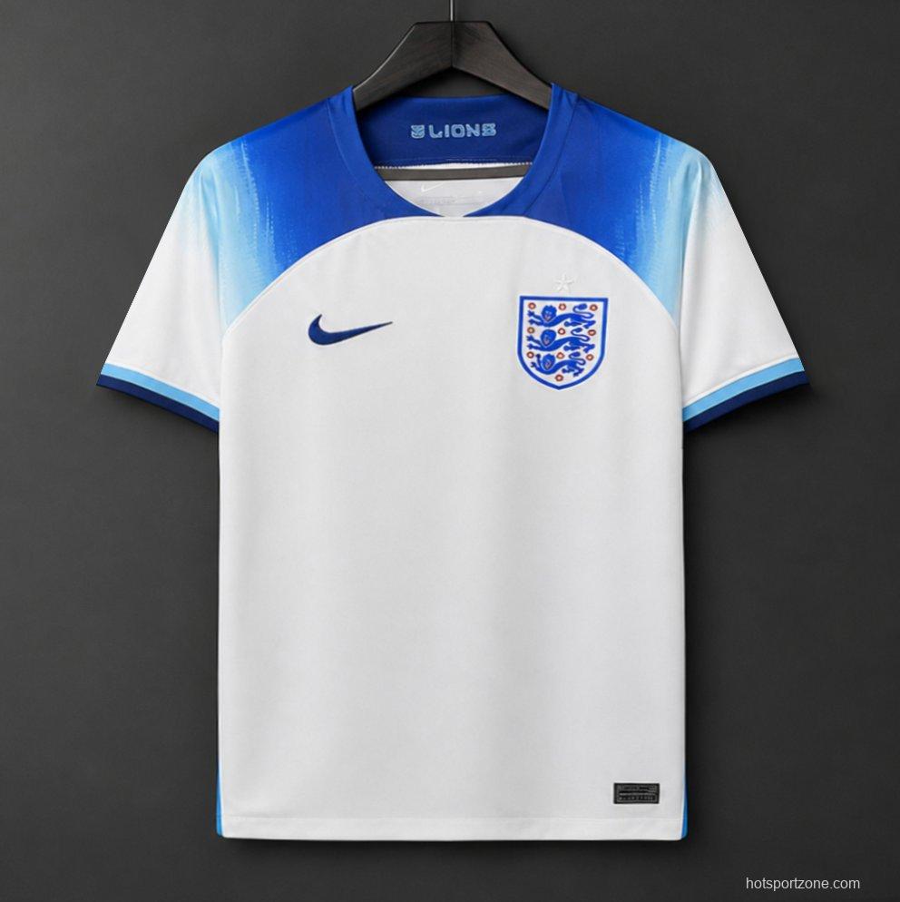 Retro 2022 England Home Soccer Jersey