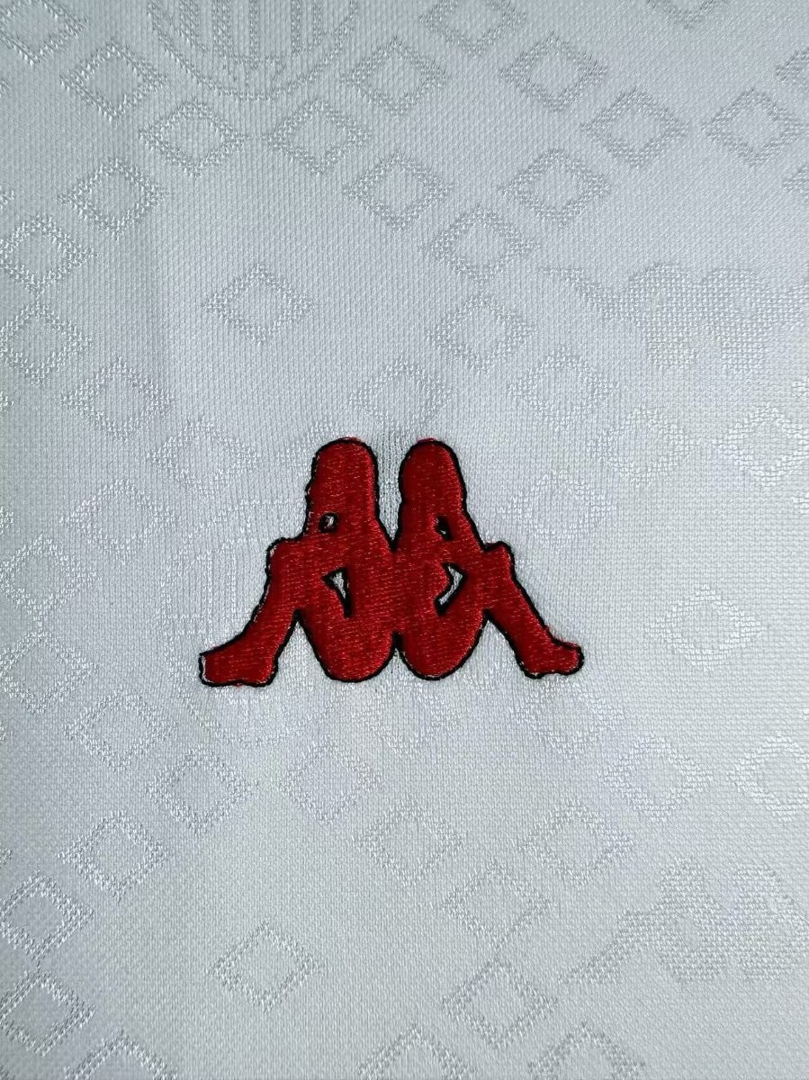 Retro 88/89 AC Miilan Away White Jersey