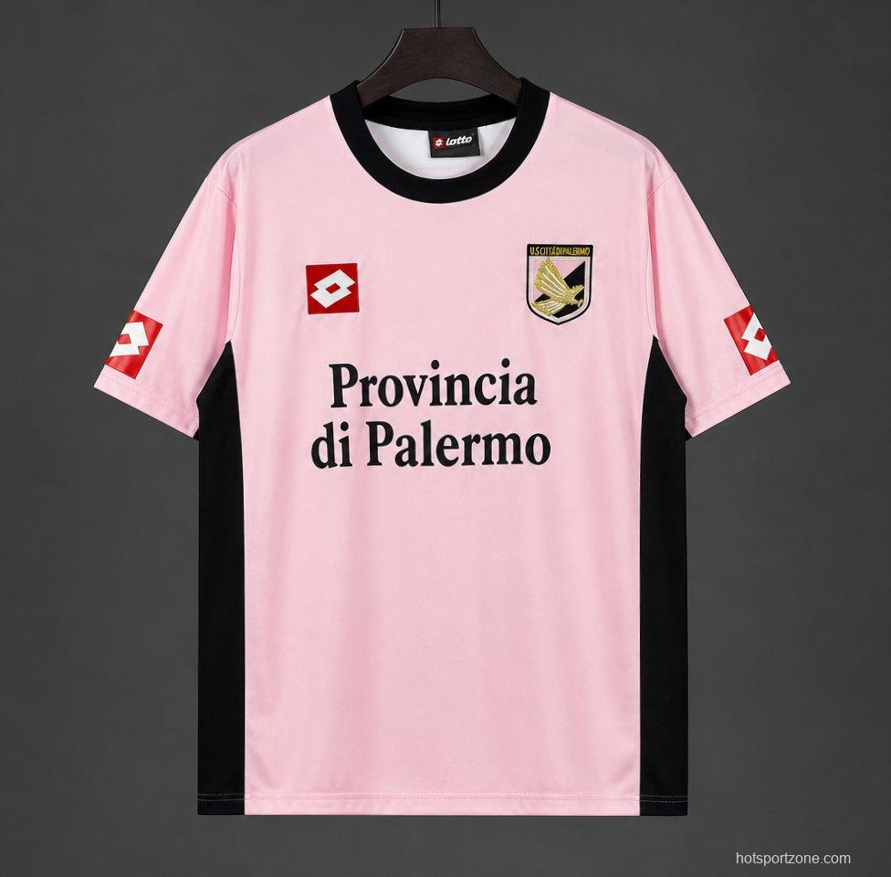 Retro 2004/06 U.S. Città di Palermo Pink & Black Home Jersey
