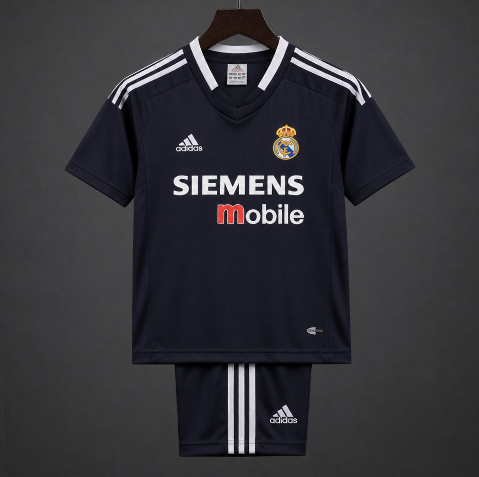 Retro Kids 04/05 Real Madrid Away Jersey