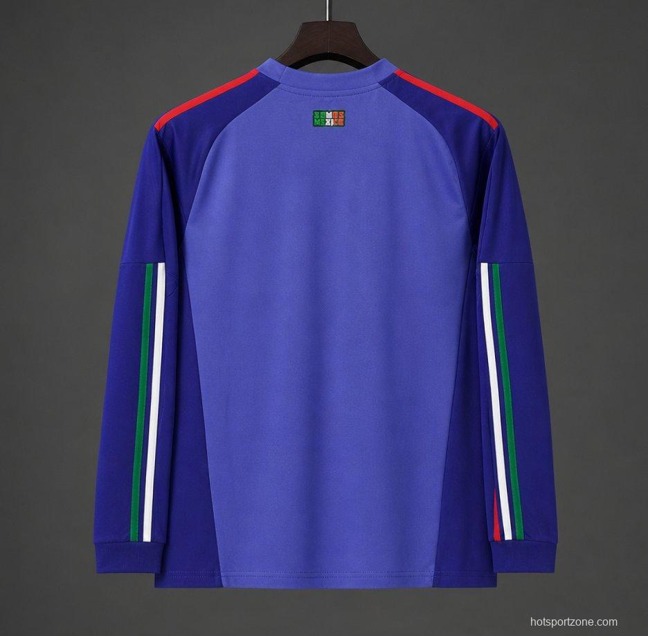 2026 Meixco ’Away Goalkeeper Purple Long Sleeve Jersey