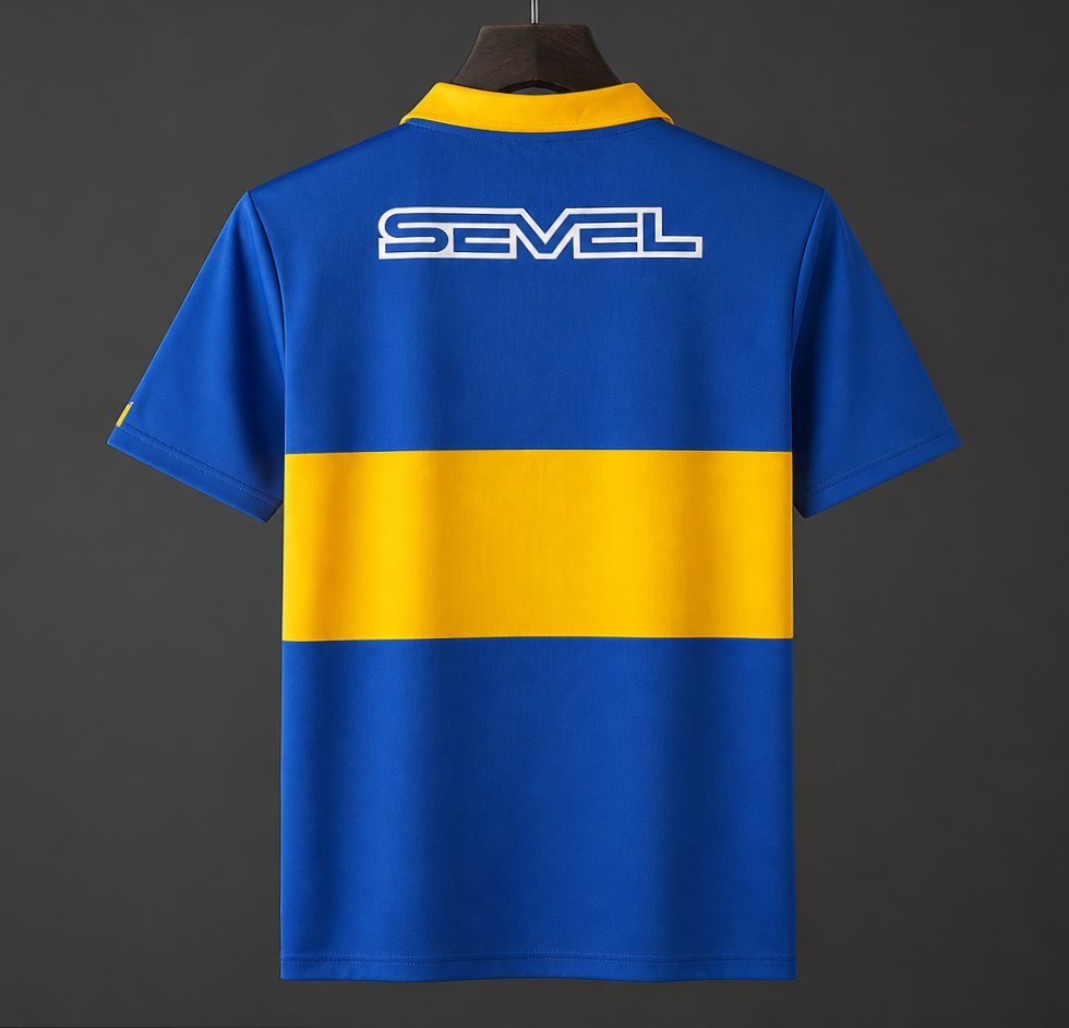 Retro 90/91 Boca Juniors Home Jersey