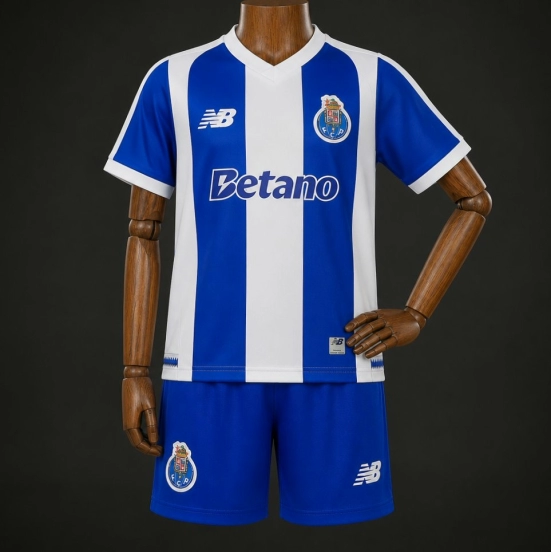 26/27 Kids Porto Home Jersey