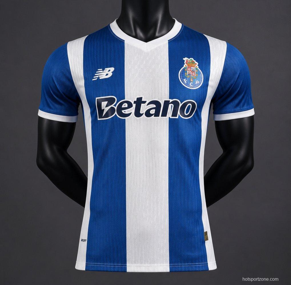 Player Version 26/27 Porto Home Jersey