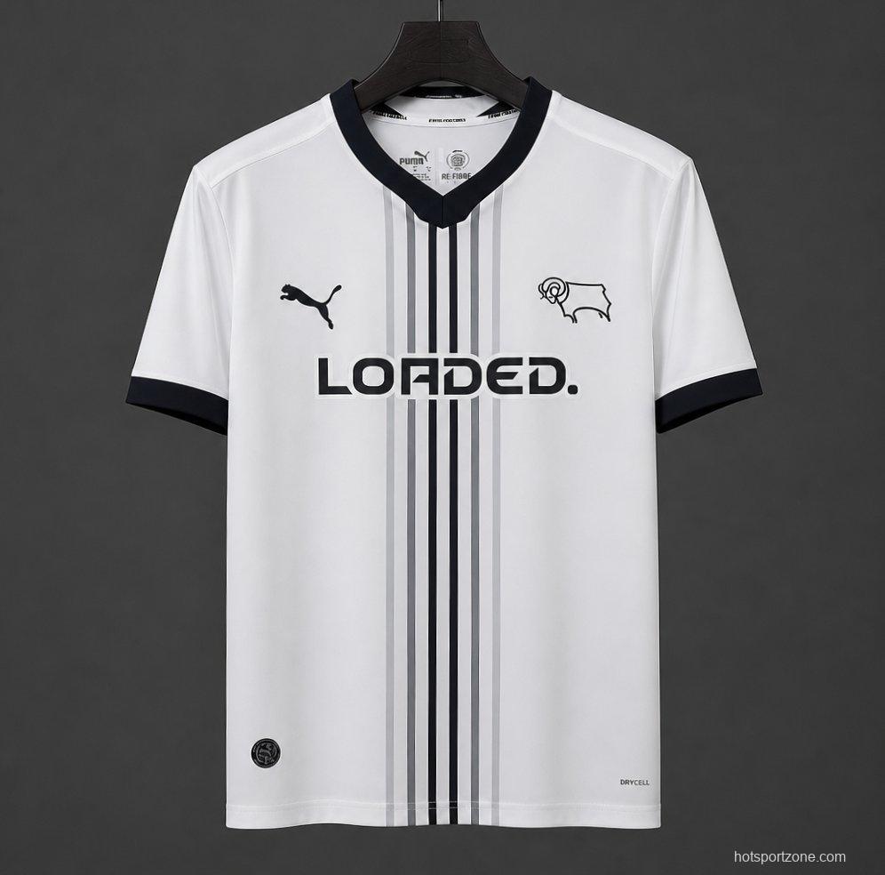 Player Version 26/27 Derby County Home Jersey
