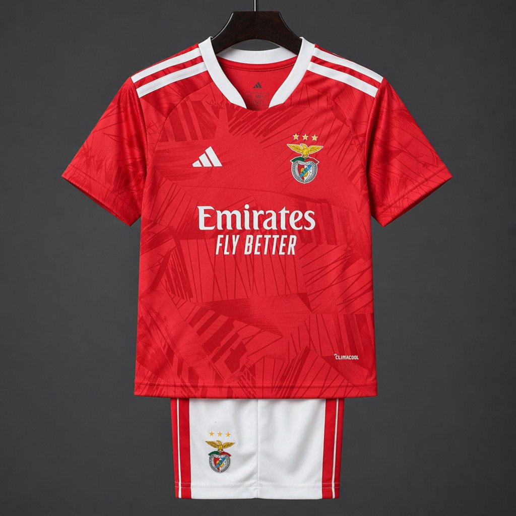 26/27 Kids Benfica Home Jersey