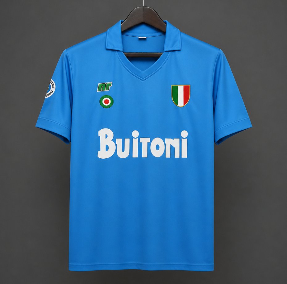 Retro Napoli 87/88 home Soccer Jersey