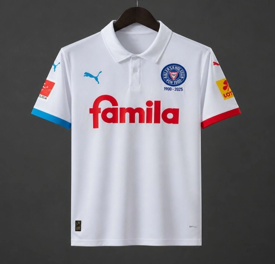 26/27 Holstein Kiel White 125th Anniversary Away Jersey