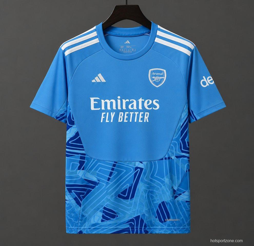 26/27 Arsenal Away Blue Goalkeeper Jersey