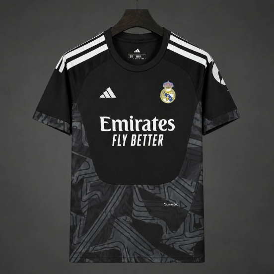 26/27 Real Madrid Goalkeeper Black Jersey