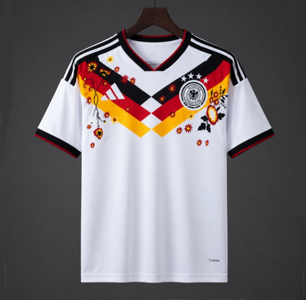 2026 Germany Home Embroidery Art Edition Jersey