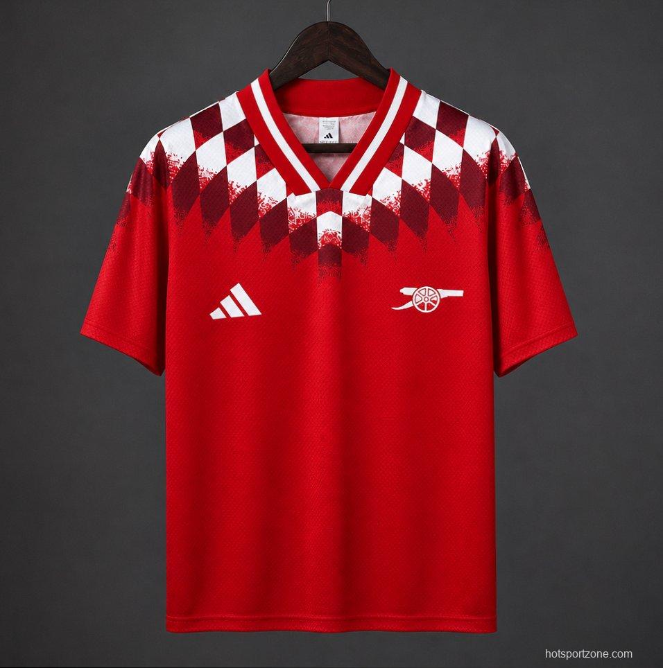 26/27 Arsenal Vintage 1994 Remake RED 'Stadium' Lifestyle  Jersey