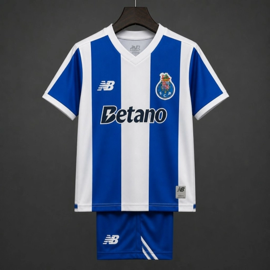26/27 Kids Porto Home Jersey
