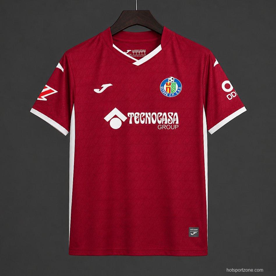 2627 Getafe CF Away Red Jersey