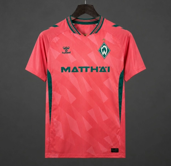 26/27 Werder Bremen Third Pink Jersey