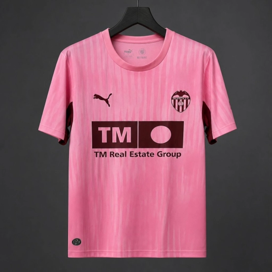 26/27 Valencia Third Pink Jersey