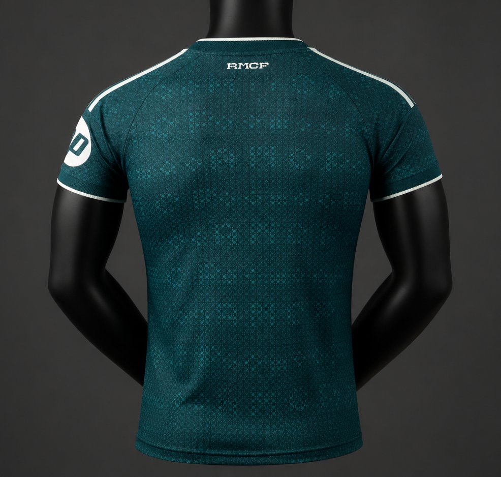 Player Version 26/27 Real Madrid Away Green "Floral Edition" Special Jersey