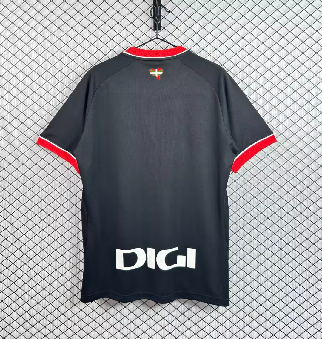 26/27 Athletic Club Bilbao Black Away Jersey