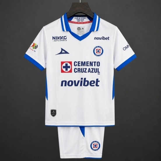 26/27 Kids  Cruz Azul Away Jersey