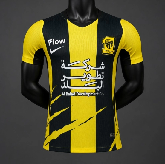 Player Version 26/27 Al-Ittihad Club Home Jersey