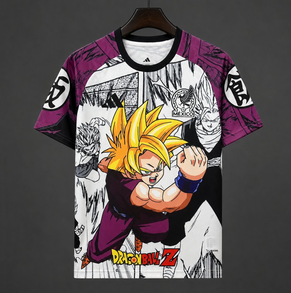 2026 Mexico x Dragon Ball Z Training Purple Jersey