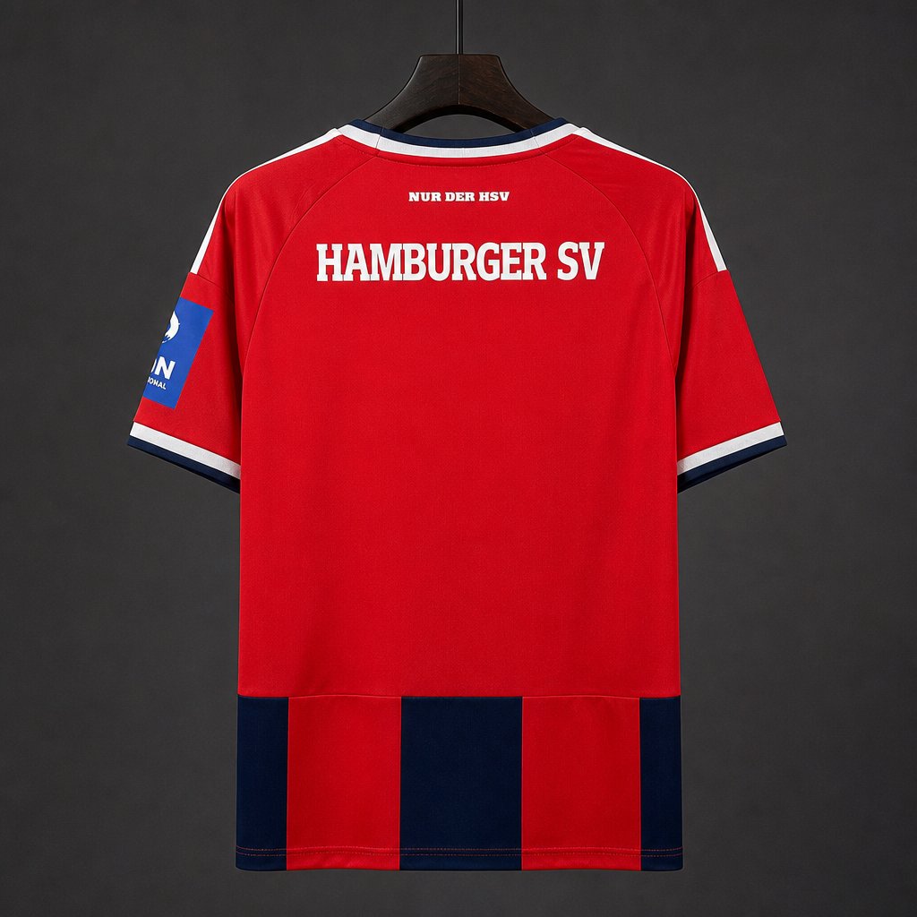 26/27 Hamburger SV Red Jersey