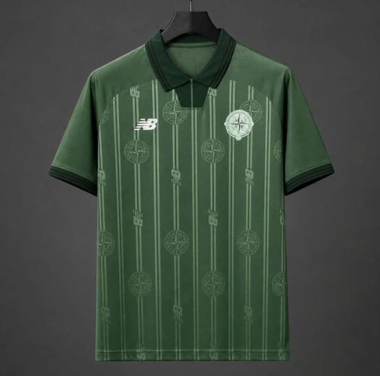 26/27 New Balance X Stone Island  Green LIMITED EDITION Jersey