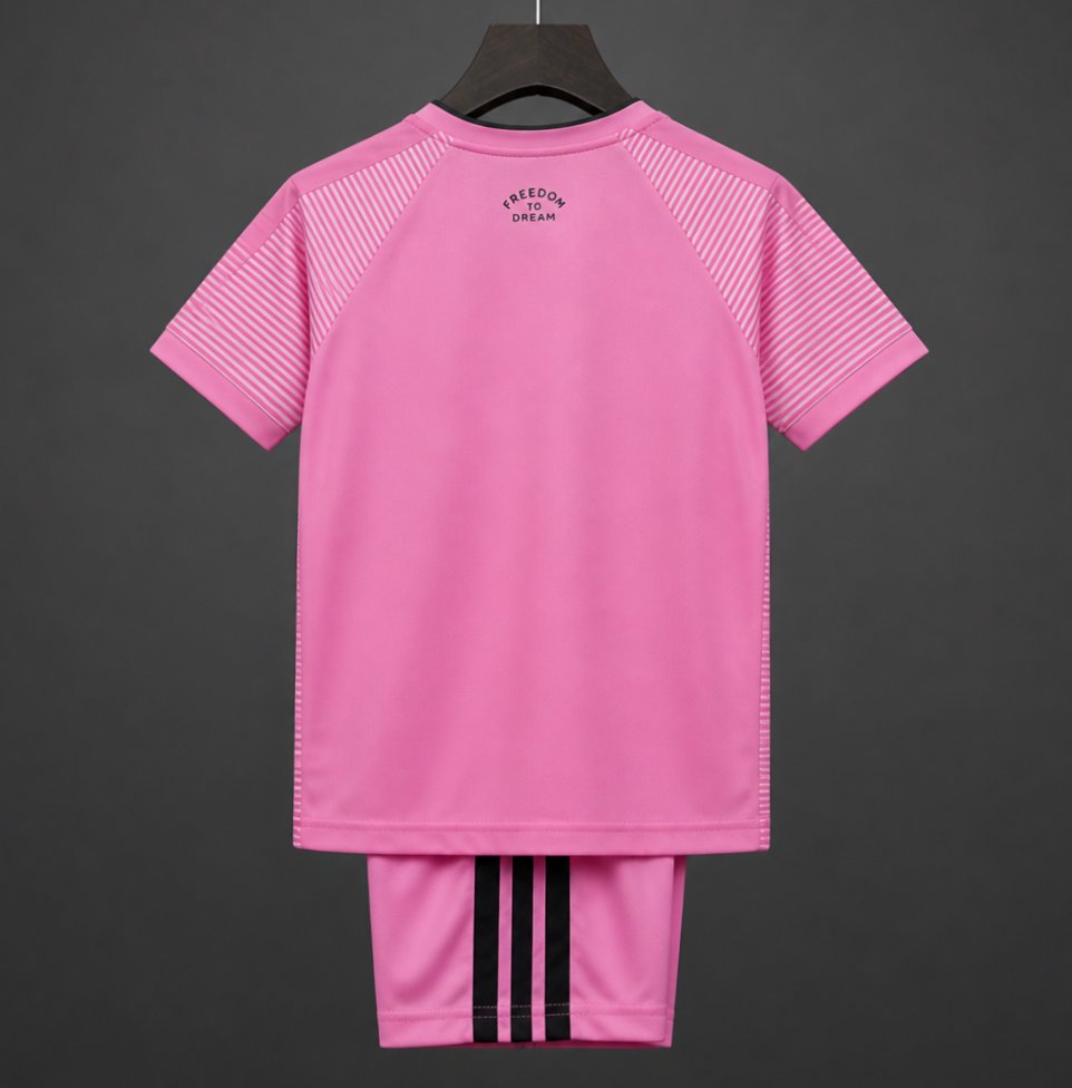 26/27 Kids Inter Miami Home Pink Jersey