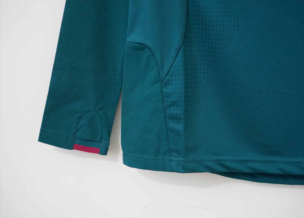 26/27 Real Madrid CF Teal & Pink Quarter-Zip Training Top