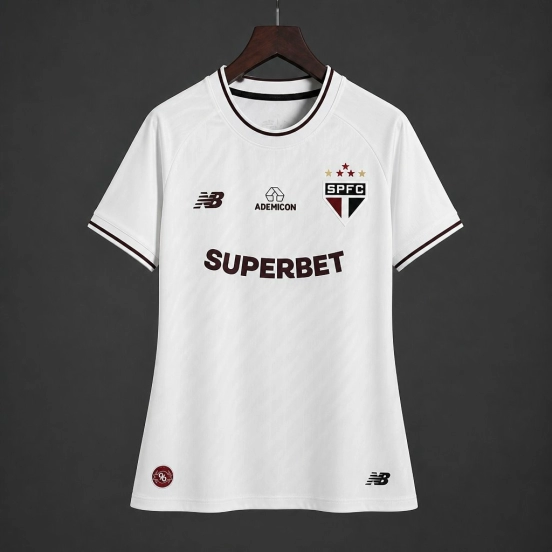 26/27 Womens São Paulo FC White Home Jersey