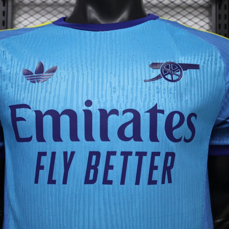 Player Version 26/27 Arsenal  Away Goalkeeper Blue Jersey