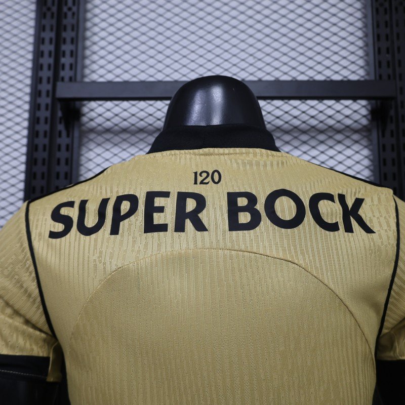 Player Version 26/27 Sporting CP Away Gold Jersey