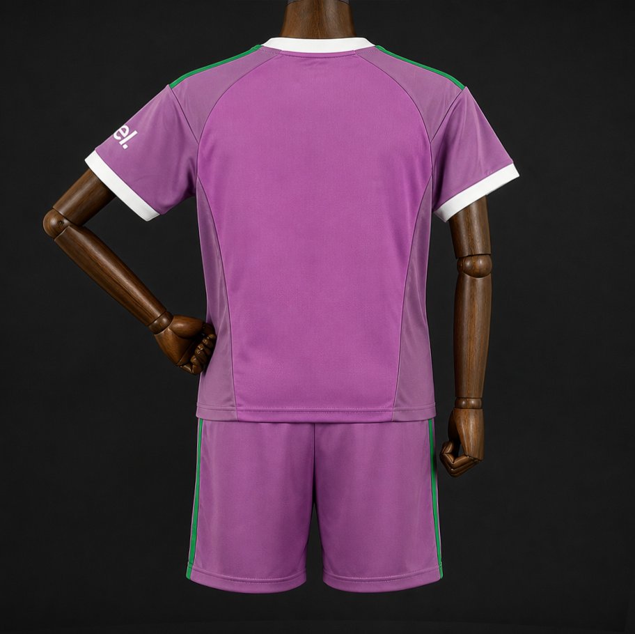 26/27 Kids Arsenal Goalkeeper 5 Purple Jersey