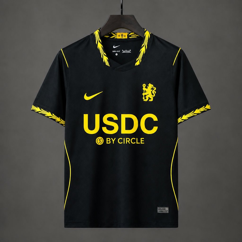 26/27 Chelsea Away Black Jersey