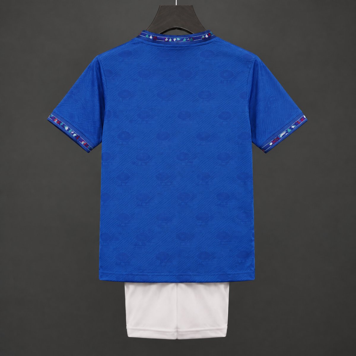 Retro Kids 1994 Italy Home Blue Jersey