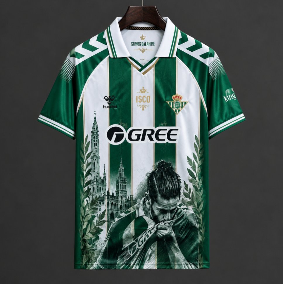 26/27 Real Betis #22 Isco Special Jersey