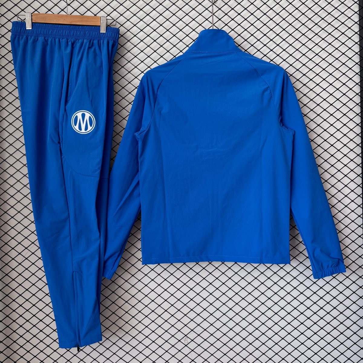 26/27 Olympique Marseille Blue Half Zipper Windbreaker+ Long Pants